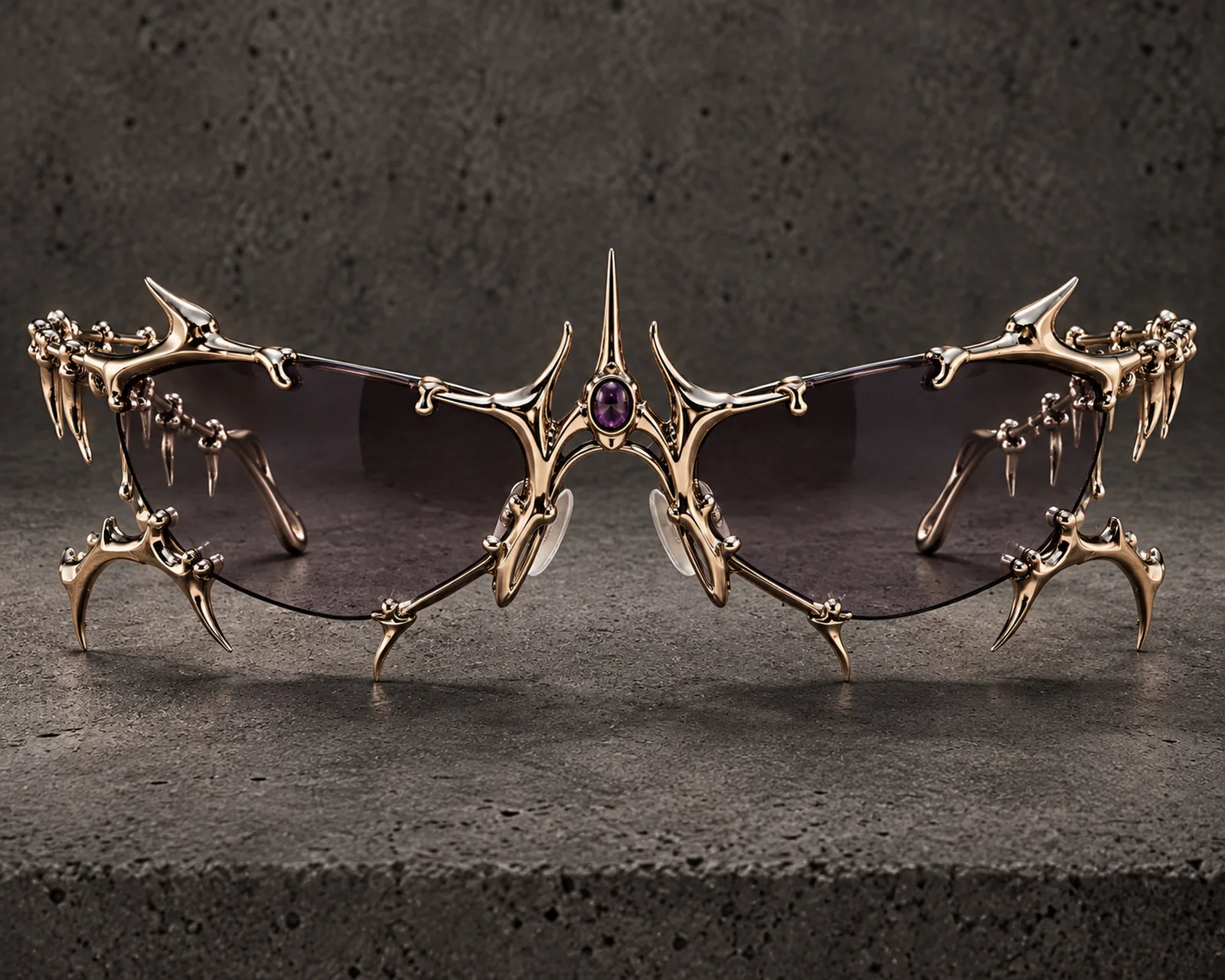 Front product view of the RUÍNA eyewear concept